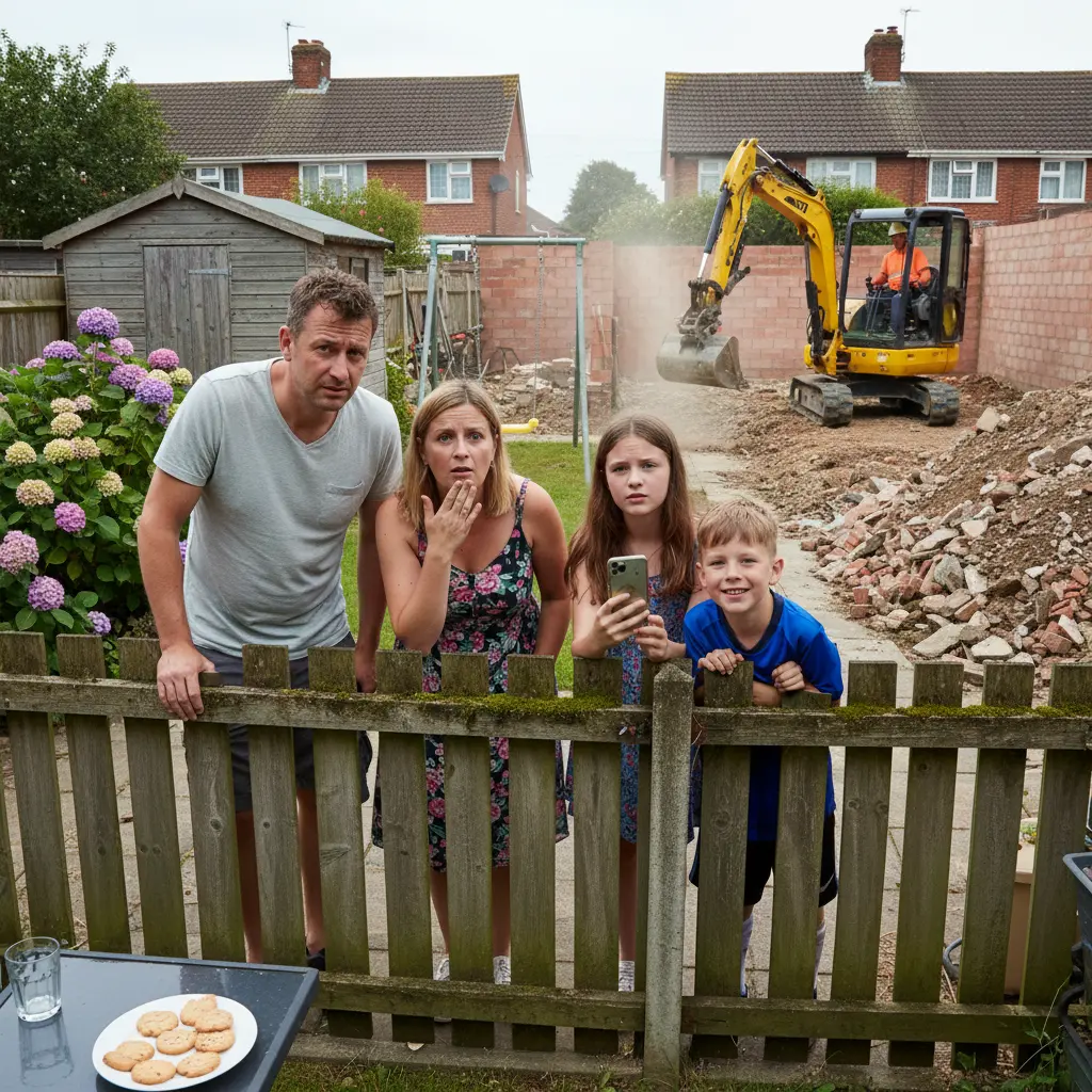 Family enjoying their garden — protecting your home environment matters